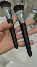 Hair-Foundation Makeup Professional Natural-Fur Mydestiny Pen--Tool Brush-Ebony Series-Artificial