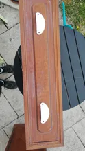 Shell-Pull-Handles Furniture-Knobs Cabinet-Door-Handle Drawer Cupboard Metal KAK Kitchen