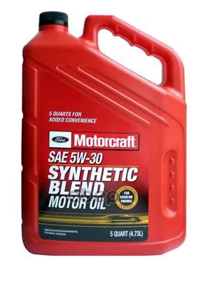 FORD Масло Моторное Полусинтетическое Synthetic Blend Motor Oil 5w-30, 4.73л Xo5w305qsp