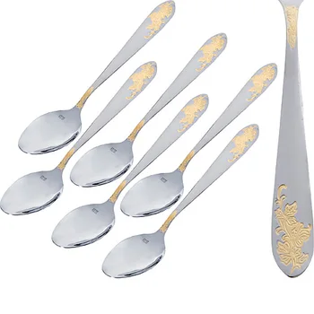 

Set of spoons table 6PR 2mm stainless steel. Mayer & Boch 25727