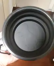 Cuenco plegable de silicona para perros, cuencos de viaje para mascotas, alimentación de agua, sin BPA, taza plegable con mosquetón