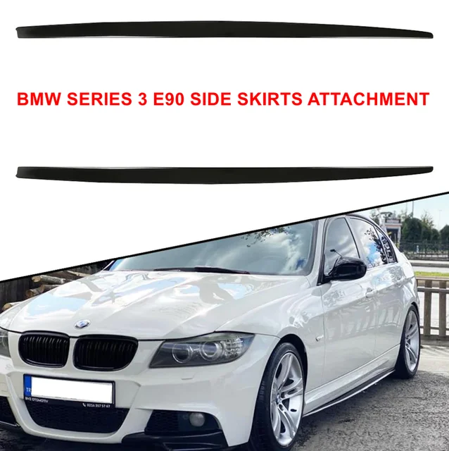 For Bmw 3 Series E90 Side Skirts Attachment 2004-2012 Sill Trim Car Styling  Auto Accessory Universal Spoiler Mud Flaps Spilitter - AliExpress