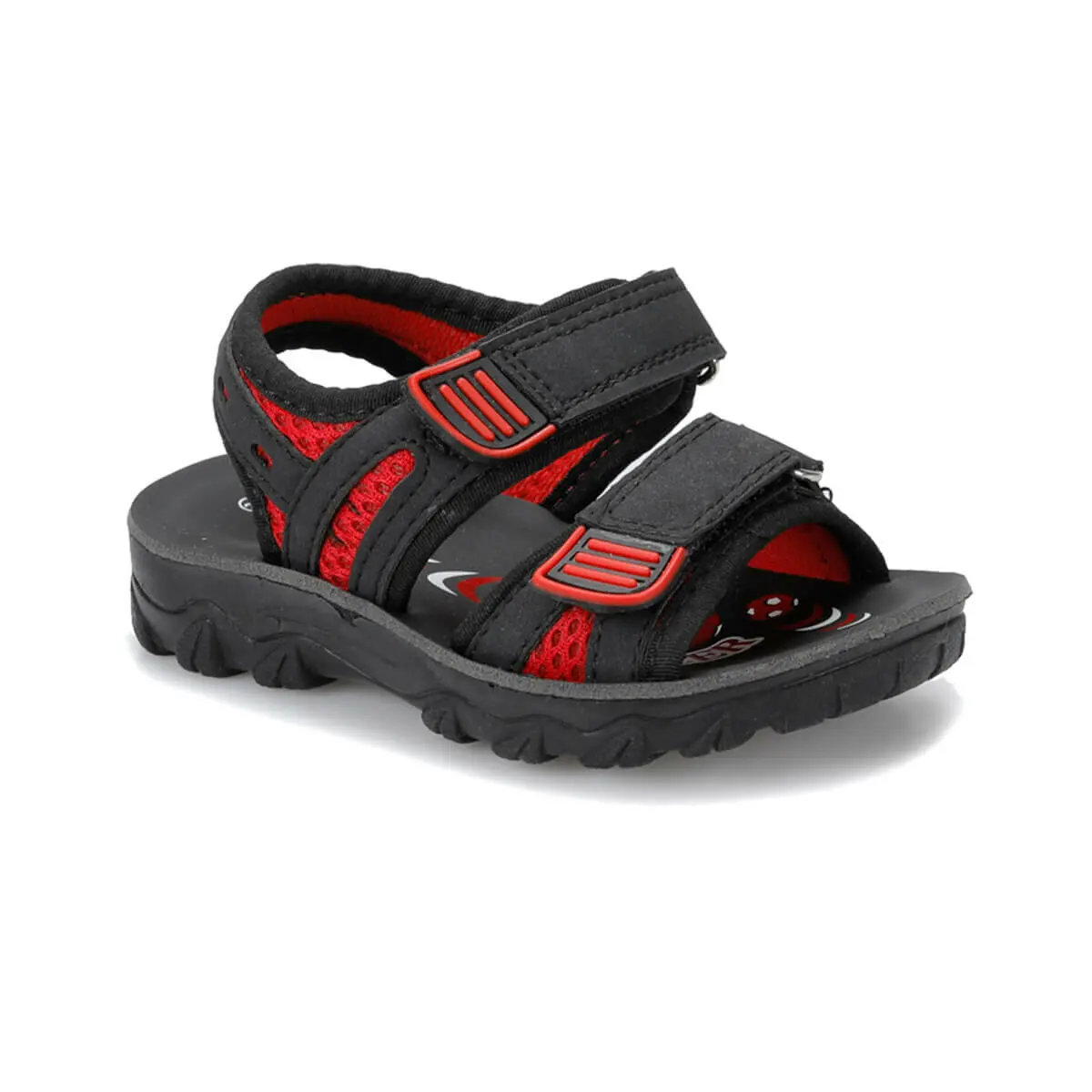

FLO 91. MAJOR-1. B Black Male Child Sandals SPYMAN