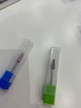 Fresas de corindón para uñas, accesorios de herramientas para manicura eléctrica con piedras de cerámica, 1 Uds.