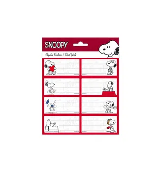 

ADHESIVE LABELS SNOOPY