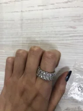 Anillo de piedra de circón con cristales grandes para mujer, sortija de compromiso, Color plateado, estilo bohemio, Vintage, boda