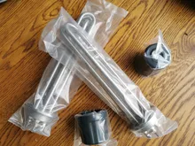 220V/380V 2 tri clamp 64mm-brida de 3KW/4 5KW/6KW/9KW/12KW SUS304 cerveza elemento de calefacción