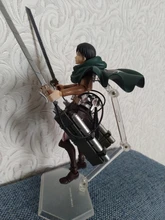 Model-Toy Action-Figure Figma Titan Attack Mikasa Eren Levi Ackerman 203 213 PVC 207