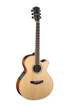 

Pw-370-bw-ns electro-acoustic guitar, with neckline, with cover, matte, Parkwood