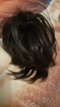 Bicicleta con sintético Flexible moño para el cabello rizado cabello moño elástico sucio ondulado Scrunchies abrigo de cola de caballo de pelo banda Exte