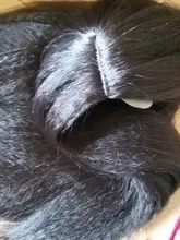 LISI-Peluca de cabello sintético para mujer, pelo lacio Yaki Afro, fibra Africana resistente al calor