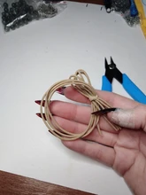 1 Uds azul de lado cizalla cortadora Clipper de cordón Alicates para alambre de joyería herramientas de alicates, herramientas y equipo