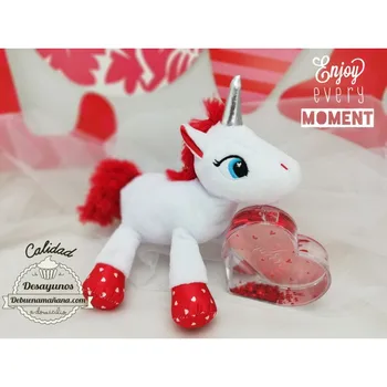 

UNICORN PLUSH TOY WITH HEART