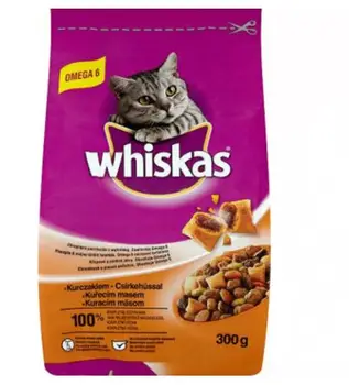 Whiskas Dry Chicken And Vegetable Cat Food  1