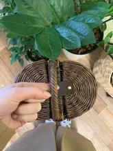 Tornillos de fijación de latón sólido para álbum de fotos, remaches de clavos para álbum de fotos, postes artesanales de cuero, cinturón, BILLETERA, tapa plana de 8mm, 10 Uds.