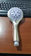 Shower-Head Spray Rainfall-Jet Powerful Handhold High-Pressure Nozzle Chrome-Plating