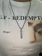 Collar con colgante 3D para barbería, cadena de poste para Barbero, estilo Hip Hop, gótico, joyería