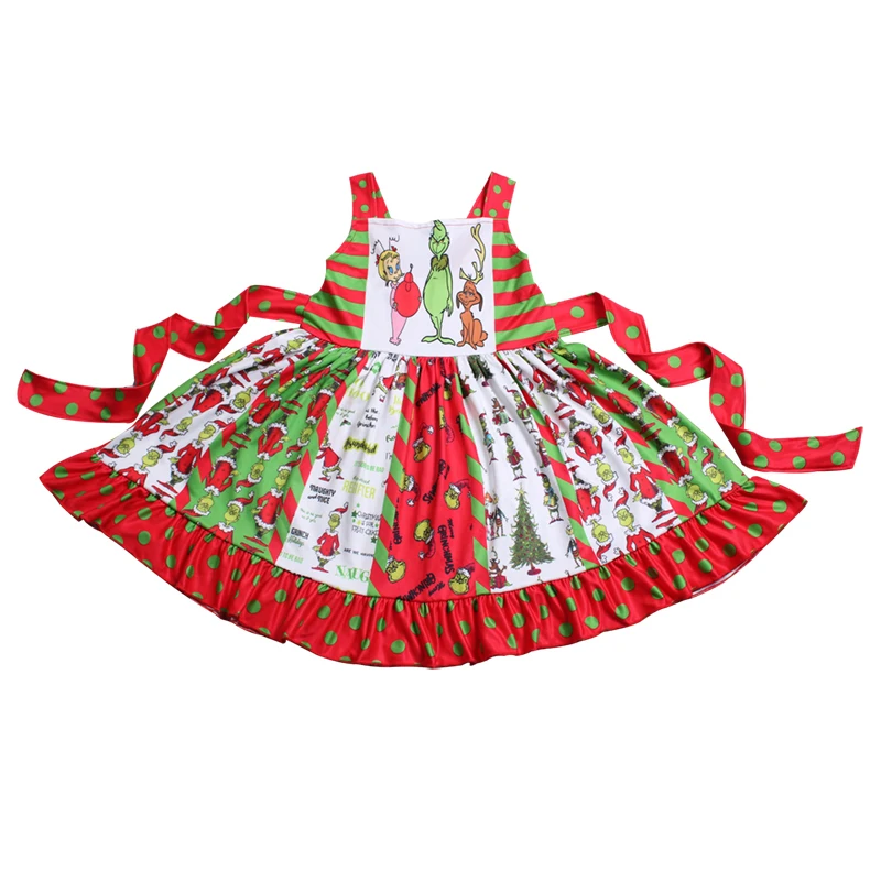 christmas Toy Story/Новое Стильное летнее платье для девочек, горячая Распродажа, платье принцессы, платья, Изысканная одежда - Цвет: christmas