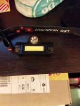 Mini Flashlight Led-Headlamp Powerful Outdoor 18650 Battery Camping COB Portable Q5 Built-In