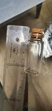 Clear Vials Glass-Bottles Cork Gifts Empty Wedding Small Home-Decoration for Holiday