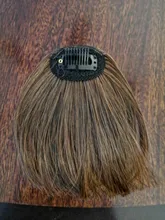 Flequillo sintético para mujer, accesorio de falso pelo con Clip en la extensión del cabello, flecos falsos, flequillo de aire Natural, 24 colores