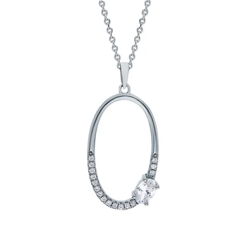 

Silver Pendant with cubic zirconia sunlight sample 925