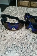 Gafas de esquí antiniebla para hombre y mujer, 2 lentes, UV400, esquí, Snowboard, patinaje