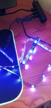 Bluetooth-Control Tv-Background-Lights Usb-Lamp Flexible Led Rgb 5050 Home-Decoration