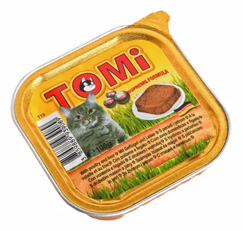 

"Tomi" canned food for cats 100G Bird with liver 12 PCs