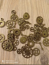 Reloj de engranaje de Metal de 50g/100g, resina UV, resina epoxi, relleno de joyería artesanal, accesorios para fabricación de moldes hechos a mano