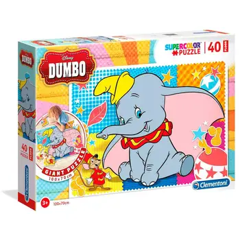 

Puzzle Floor Dumbo Disney 40Pzs toys table games Clementoni