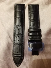 Correa de reloj de cuero genuino con cierre de mariposa, pulsera de piel auténtica para reloj Pulseira, tamaño de 14, 16, 18, 19, 20, 21, 22 y 24 mm