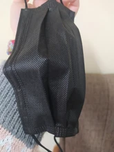 10-200 Uds desechable médico boca máscara Anti polvo máscara negra 3 capas no tejida respirar Facial máscara de filtro máscara quirúrgica