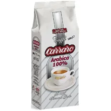 Кофе зерновой Carraro Arabica 0 5кг