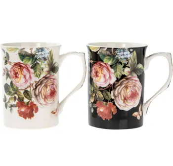 

Mug set damascus rose 2 pcs 300 ml