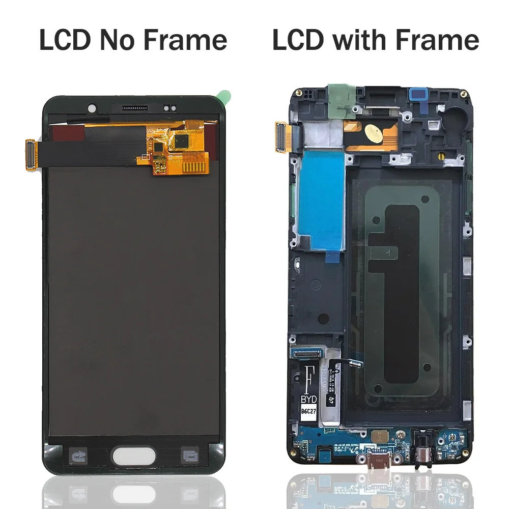 A5 lcd для samsung Galaxy A510 Lcd A510 A510F дисплей сенсорный экран дигитайзер с рамкой сборка Замена