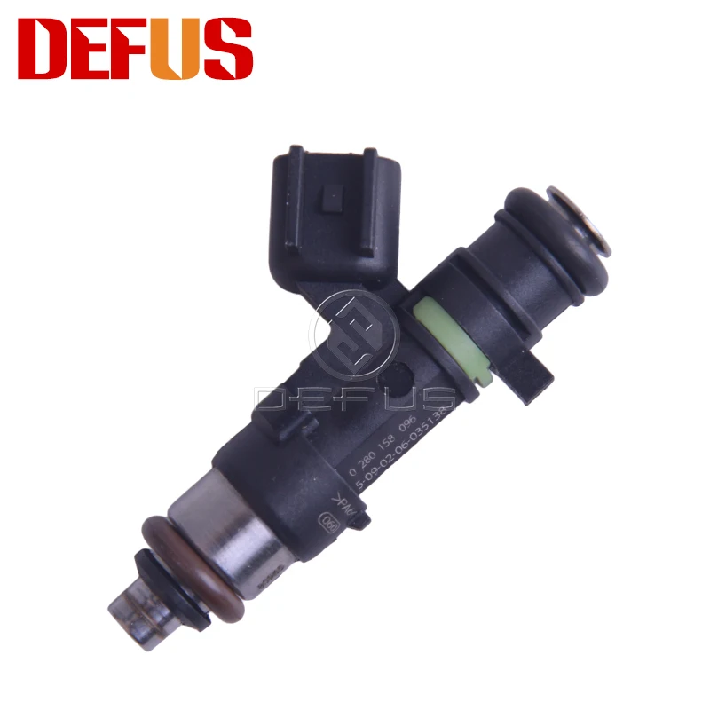 DEFUS Топливная форсунка 4/6/8/12/20 штук OE 0280158096 для Volvo T5 2.5L Turbo 8653891 2004- 30757534 0280158315 Bico