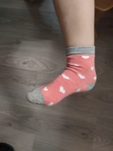 Calcetines de algodón suave para niños de 0 a 6 años, 5 par/lote, Linda y cálida caricatura, a rayas, de moda, para escuela, Otoño e Invierno