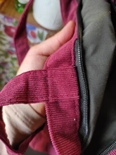 Bolso de hombro de pana para mujer, de tela a rayas, informal, con cremallera, cruzado de lona, Lindo bolso compras