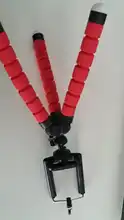 Roreta-trípode portátil mini esponja flexible, pulpo, adecuado para teléfono móvil, iPhone, Samsung, Gopro, 8, 7, cámara