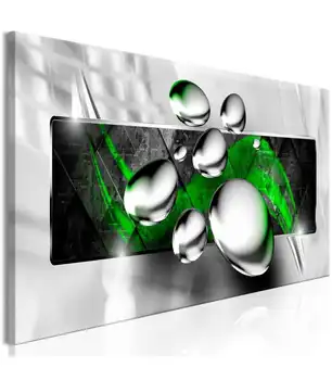 

Picture-Shiny Stones (1 Part) Narrow Green