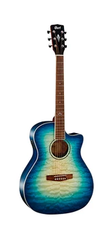 

GA-QF-CBB Grand Regal series electro acoustic guitar, with Cort neckline