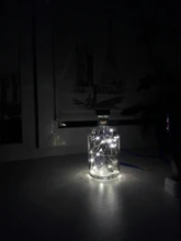 Wine-Bottle Lights-Battery Halloween-Bar-Decor Cork String Led Wedding Christmas Party