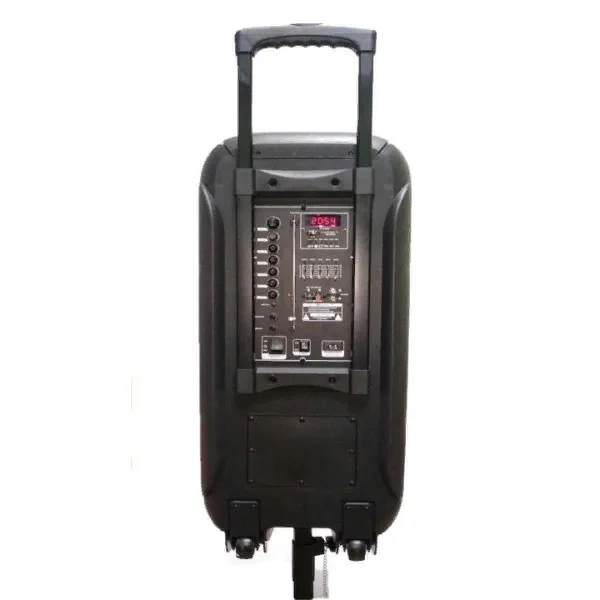 Акустическая система Меirеndе MR-1212 динамик 2*12" USB Bluetooth комбо колонка усилитель звук сабвуфер уличный чемодан микрофон