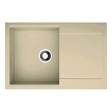 Мойка для кухни Omoikiri Daisen 78-MA Artgranit(марципан)(Ударопрочная, термостойкая, перелив, встраиваемая