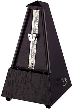 

816k Maelzel Metronome mechanical, plastic case, with Bell, Wittner