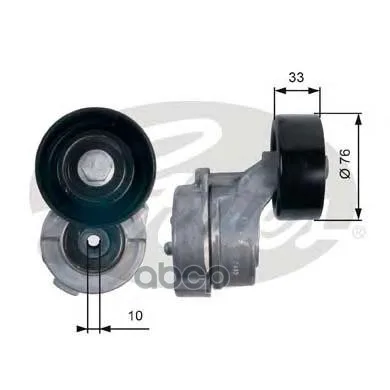 Натяжитель Ремня Приводного Kia Sorento 2.5crdi 02-/Hyundai H-1/Starex 01- Gates T39134 Gates арт. T39134