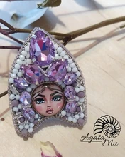 Botones a presión de 18mm para cara de niña, 10 Uds. Redondas mixtas, foto de cristal, cabujón, estilo para pulseras a presión de 18mm, regalo de joyería