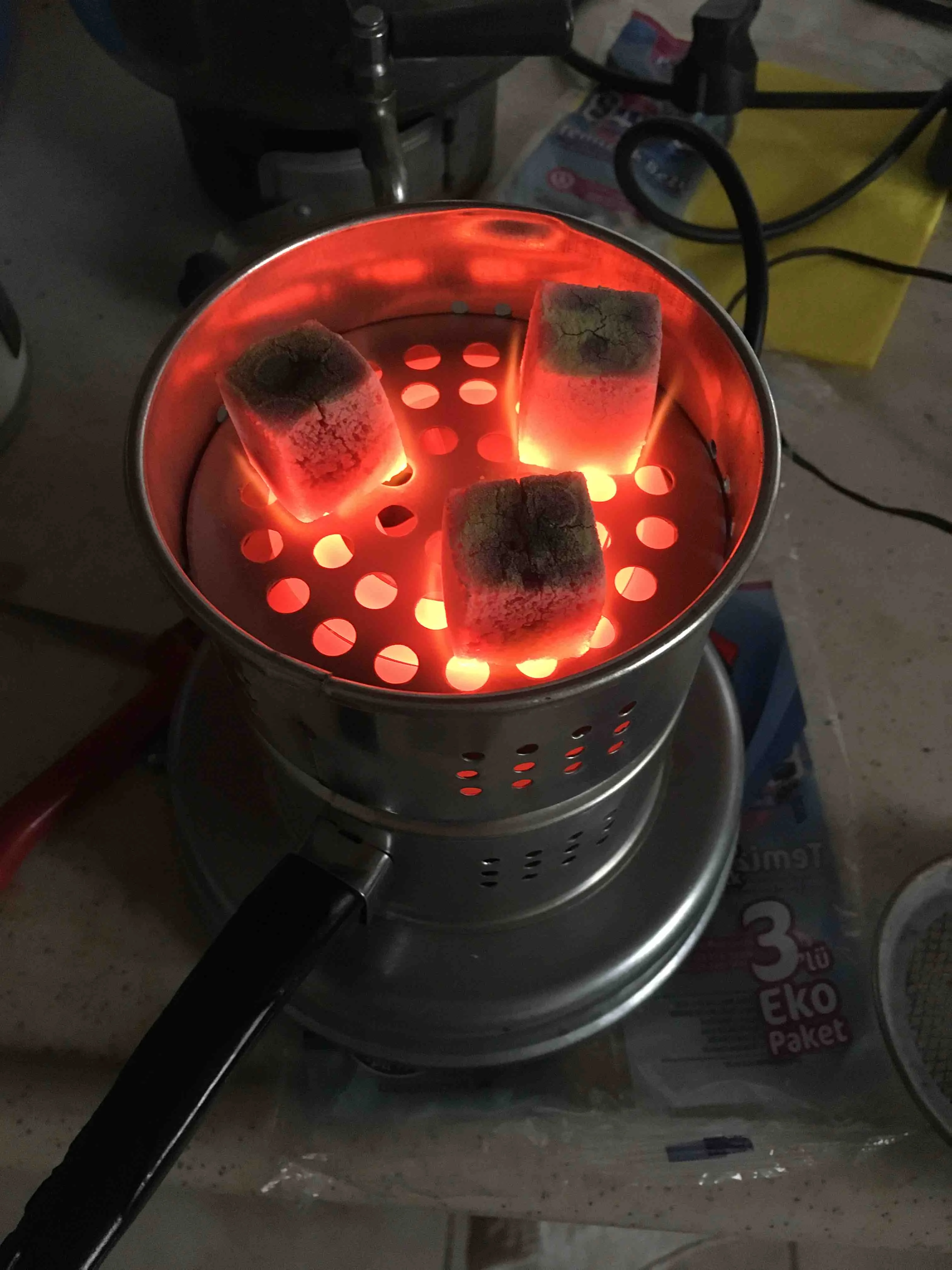 Embers Burning Coal Burning Machine Electric Cooker Embers Furnace Közocak Hookah charcoal burning practical embers making machi