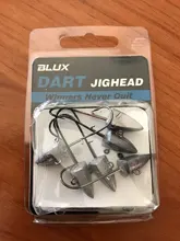 Dart Jighead Hook Lead Fishing-Tackle Artificial-Bait Soft-Lure BLUX 10g 5g 14g 7g